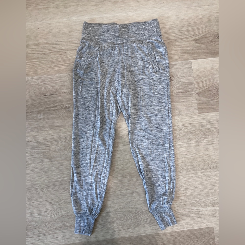 Athleta Restore Gray Heather Joggers - XXS